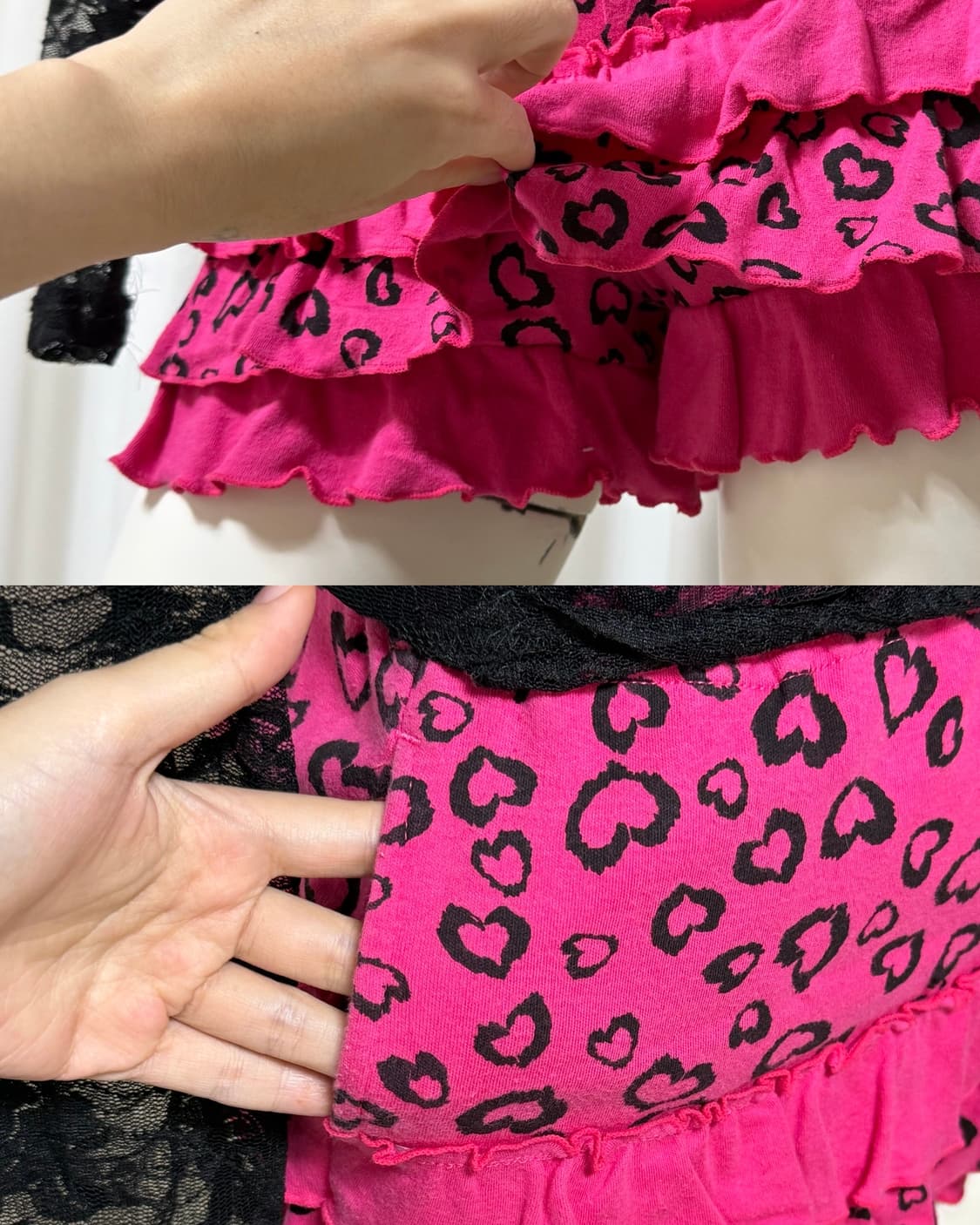 갸루st 핫핑크 팬츠 상품이미지2