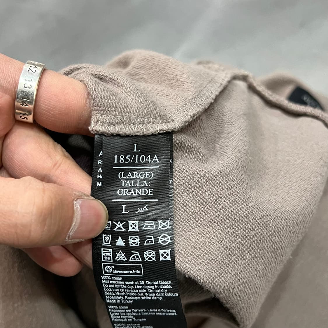  올세인츠 베이직 맨투맨 y14775 상품이미지7