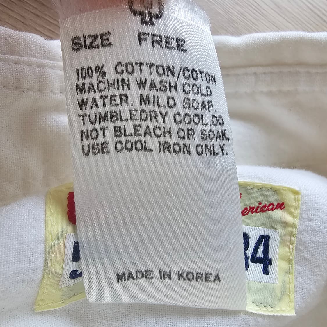 105 L XL GARRISN USEDWASH 자수 긴팔 셔츠 남자 상품이미지7