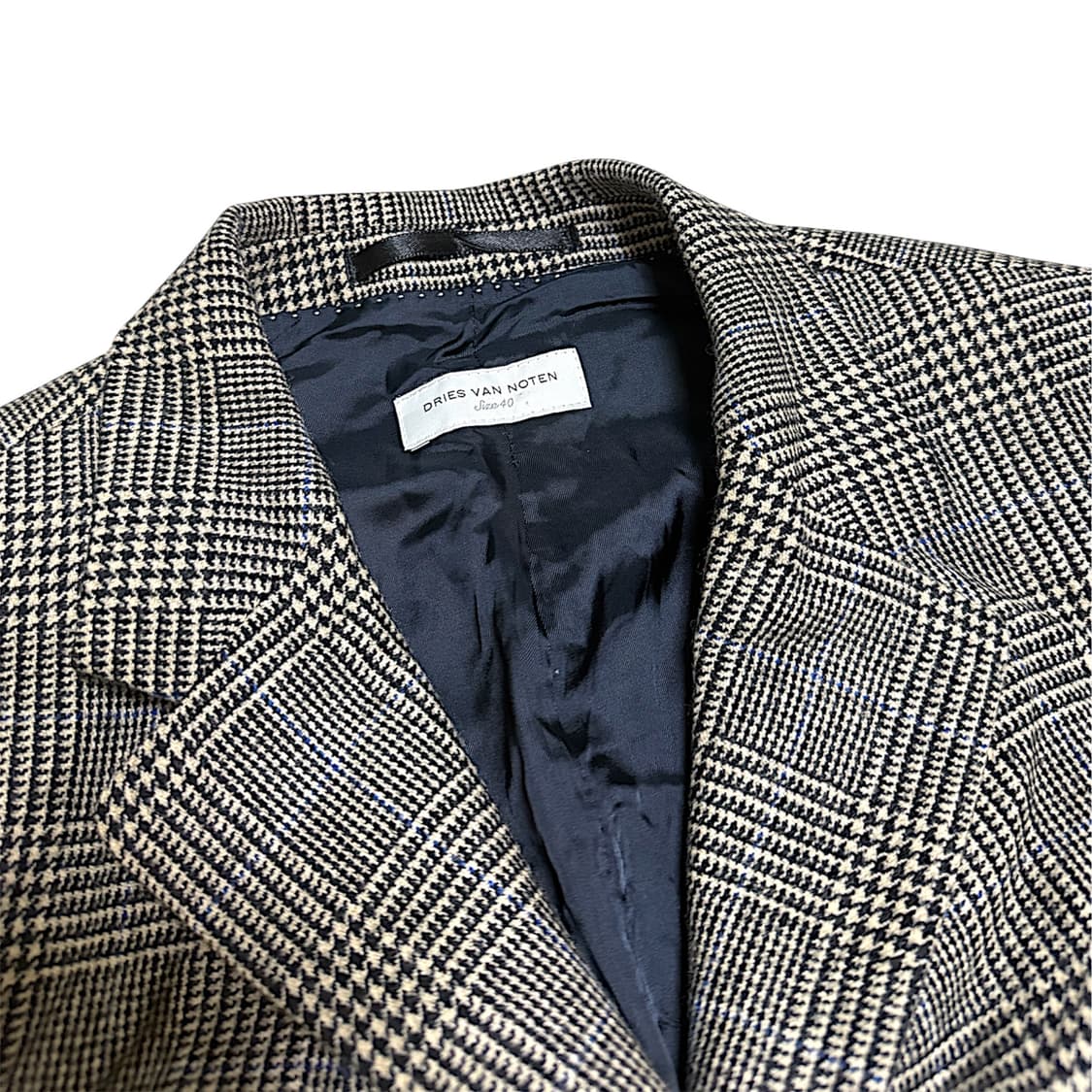 DRIES VAN NOTEN HOUND TOOTH CHECK BLAZER 상품이미지2