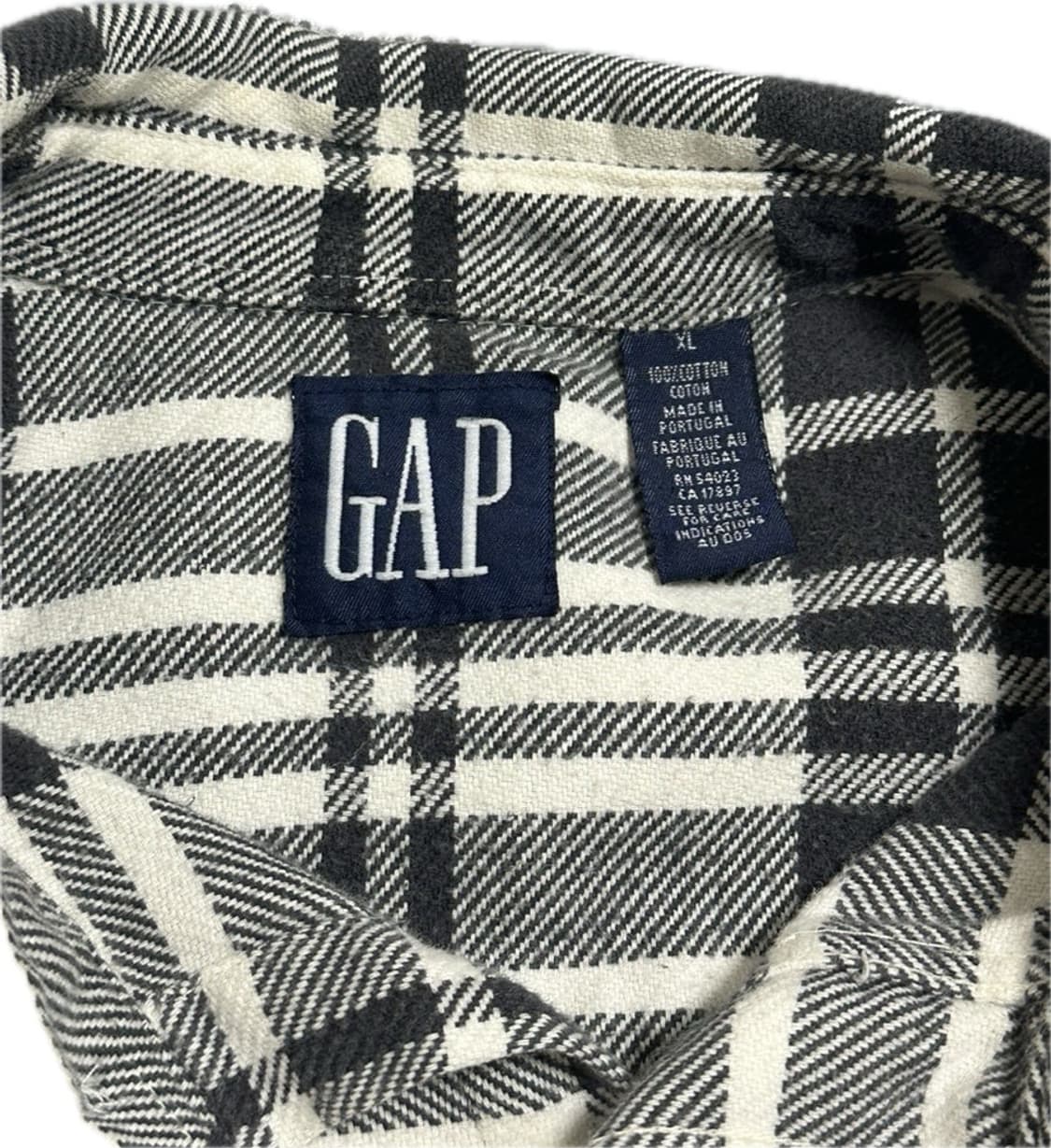 90s,00s gap 갭 플란넬 셔츠 XL 상품이미지2