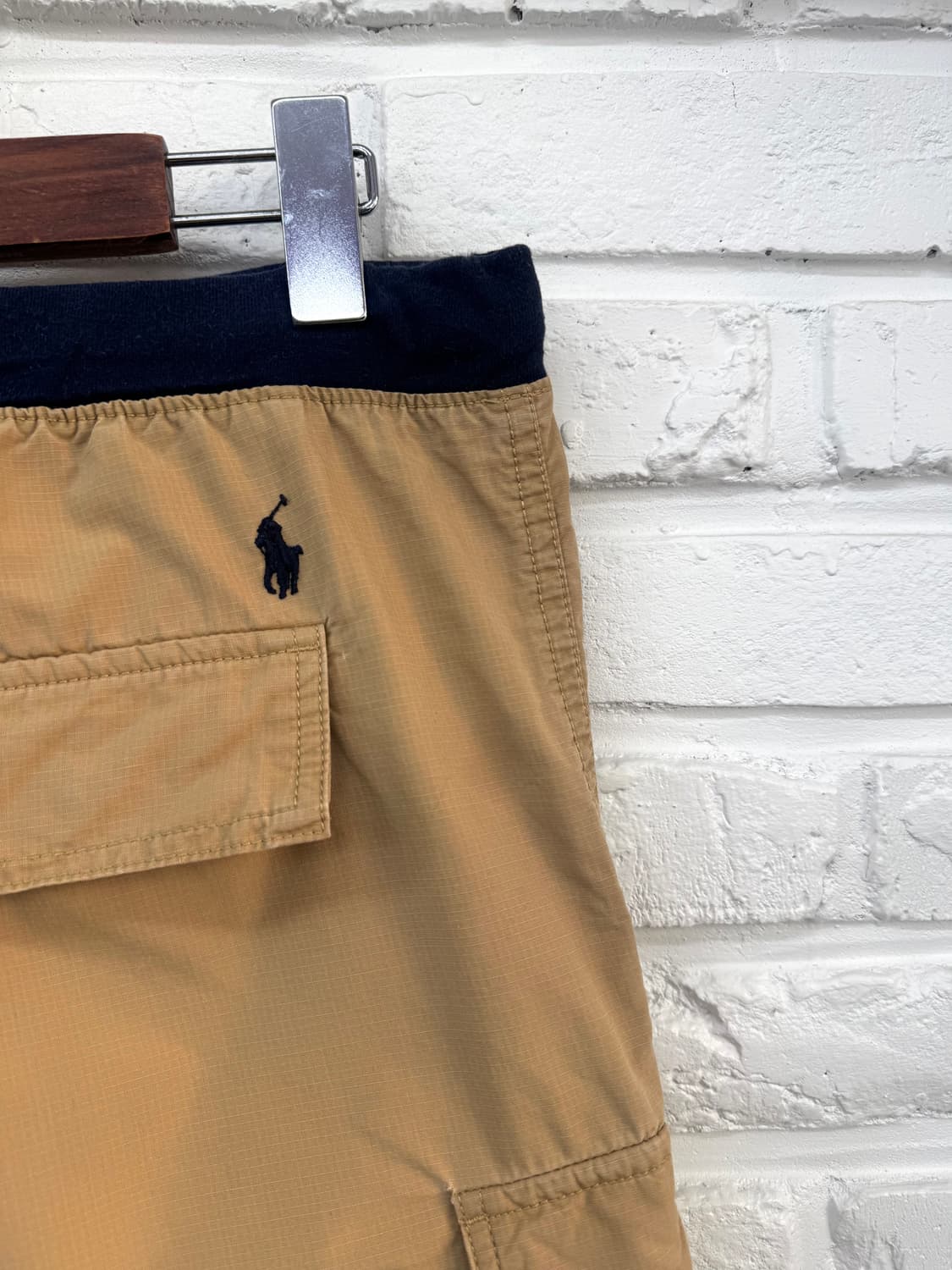 폴로 베이지 하프 카고팬츠 상품이미지3
