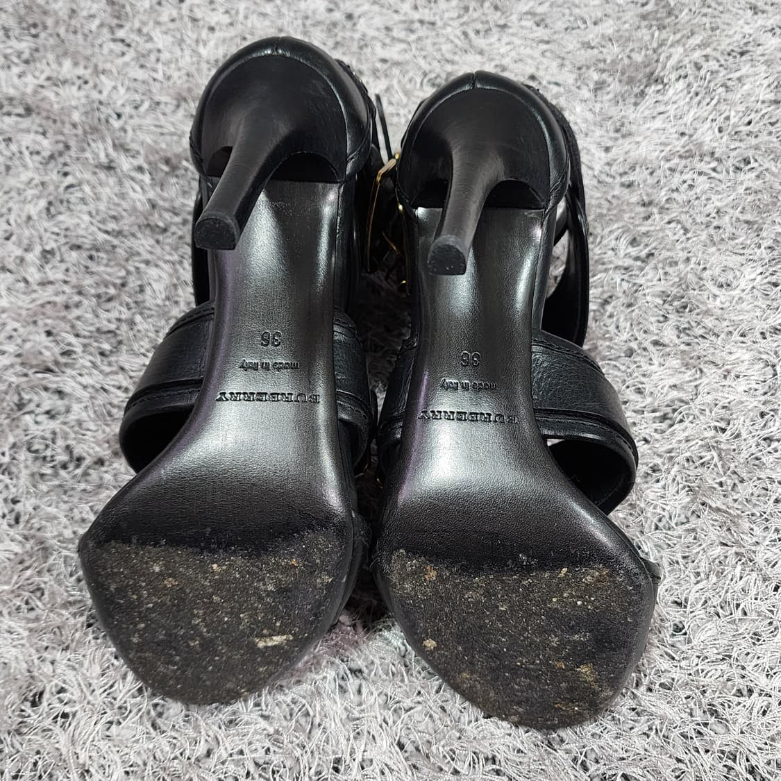 버버리 스트랩 샌들 36 상품이미지8