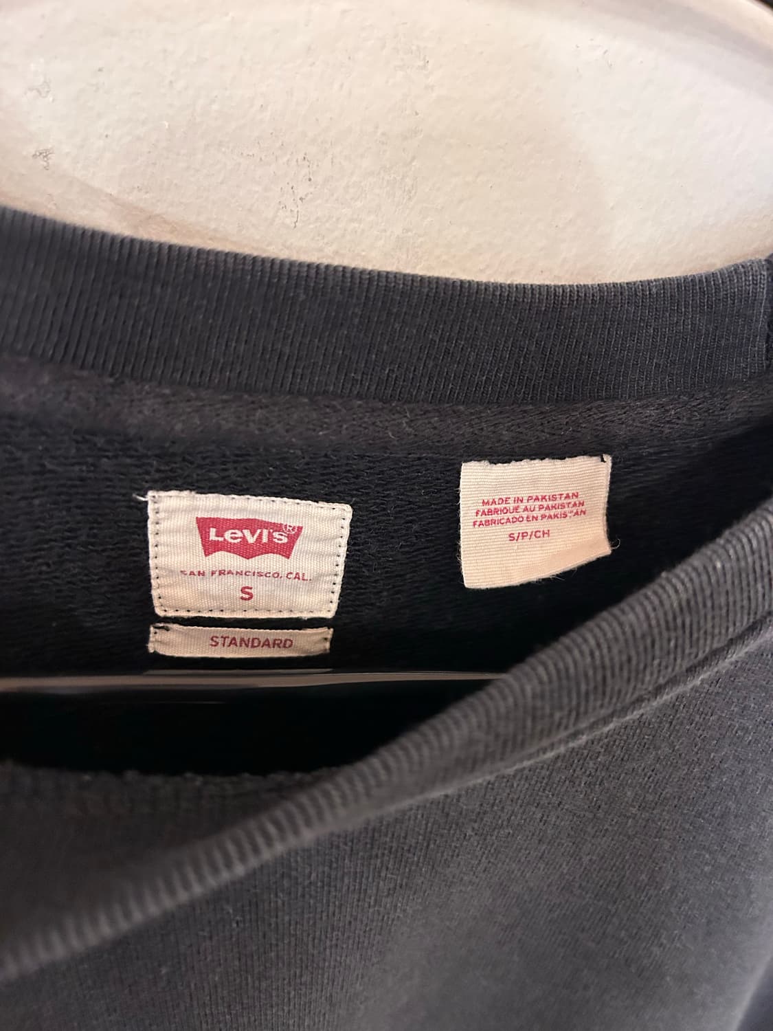 리바이스 맨투맨 S 상품이미지2