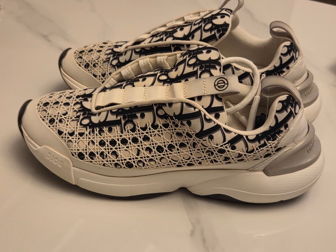 [정품] 디올 오블리크 B27 화이트 스니커즈 260 상품이미지2