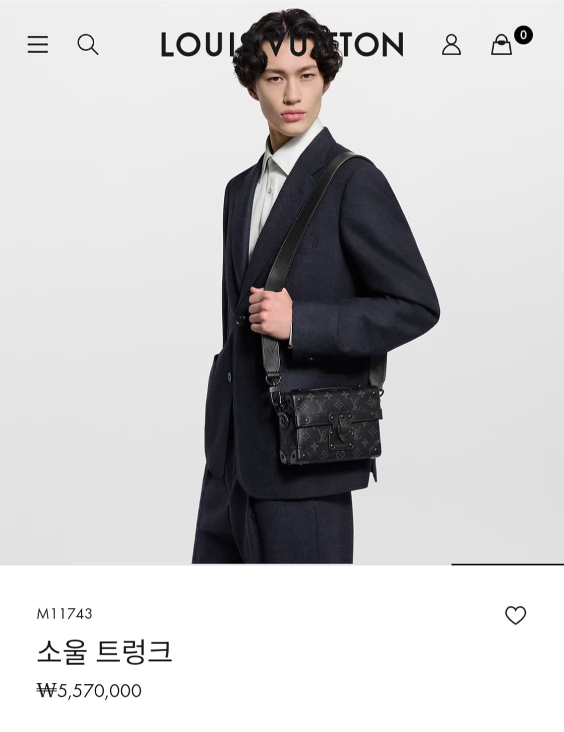 루이비통 퍼렐 이클립스 소울 트렁크 토트백 크로스백 (새상품)  상품이미지3