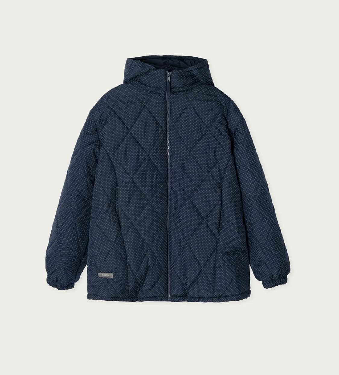 페스토 다크 네이비 퀼팅 후드 패딩 점퍼 상품이미지1