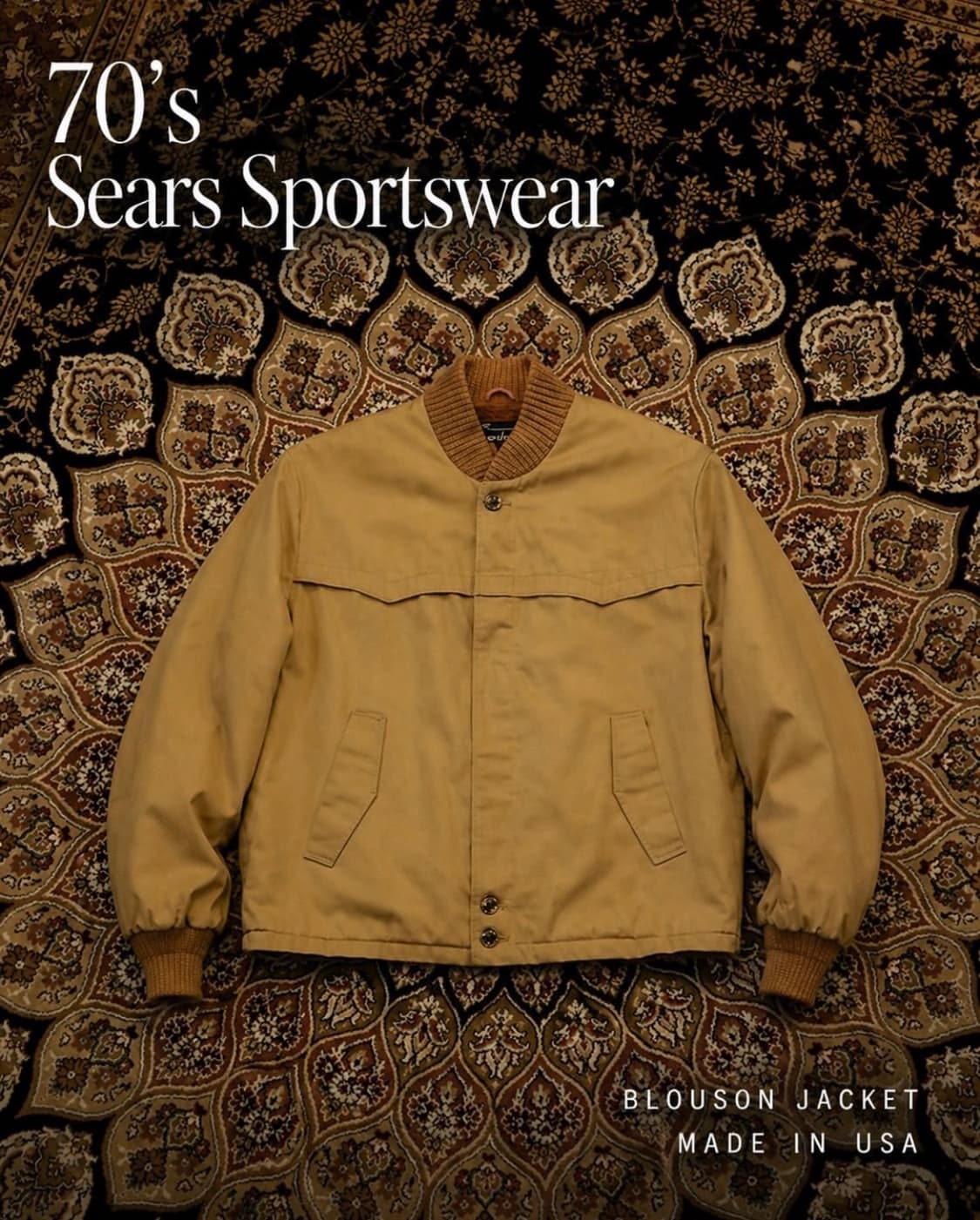 60s 70s Sears Sportswear The Mens Store 상품이미지1