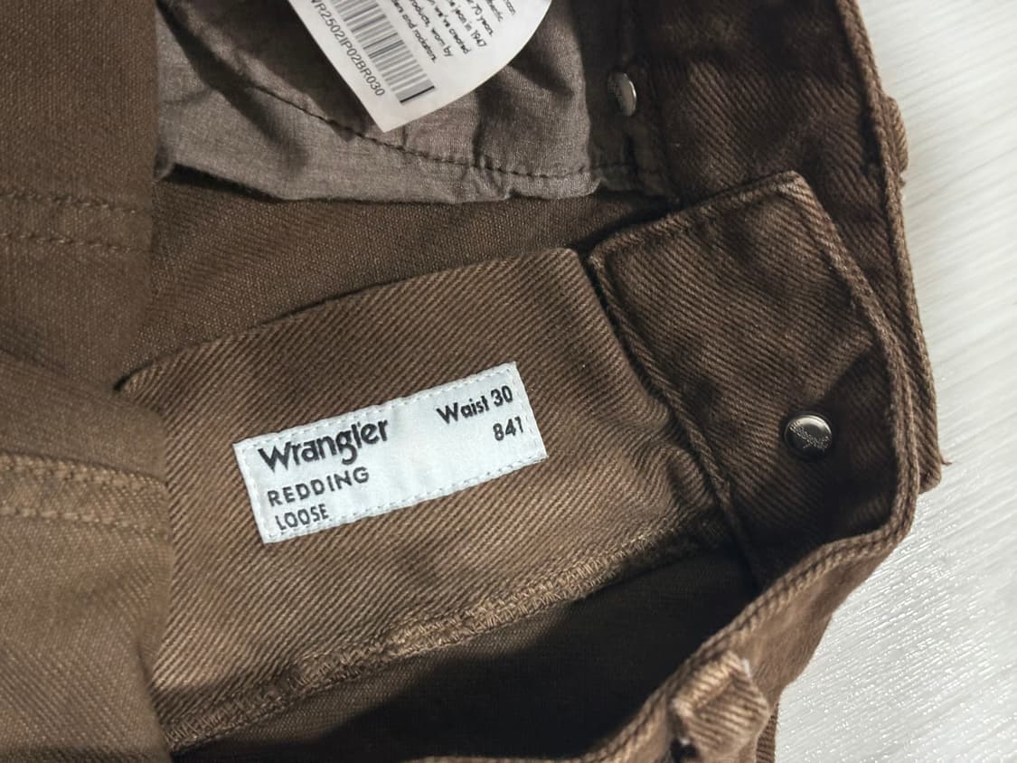 랭글러 레딩핏 브라운 데님 상품이미지4