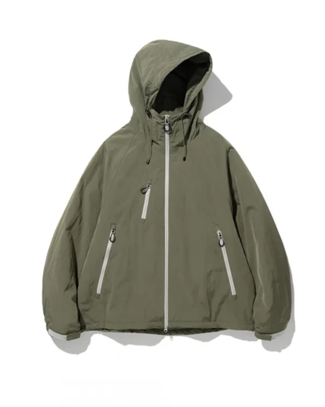 새상품(L,XL)유니폼브릿지 PT 집 후드 파카 세이지그린 상품이미지3
