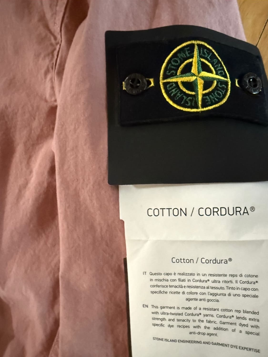 스톤아일랜드 코튼/코듀라 후드탈부착 자켓 상품이미지2