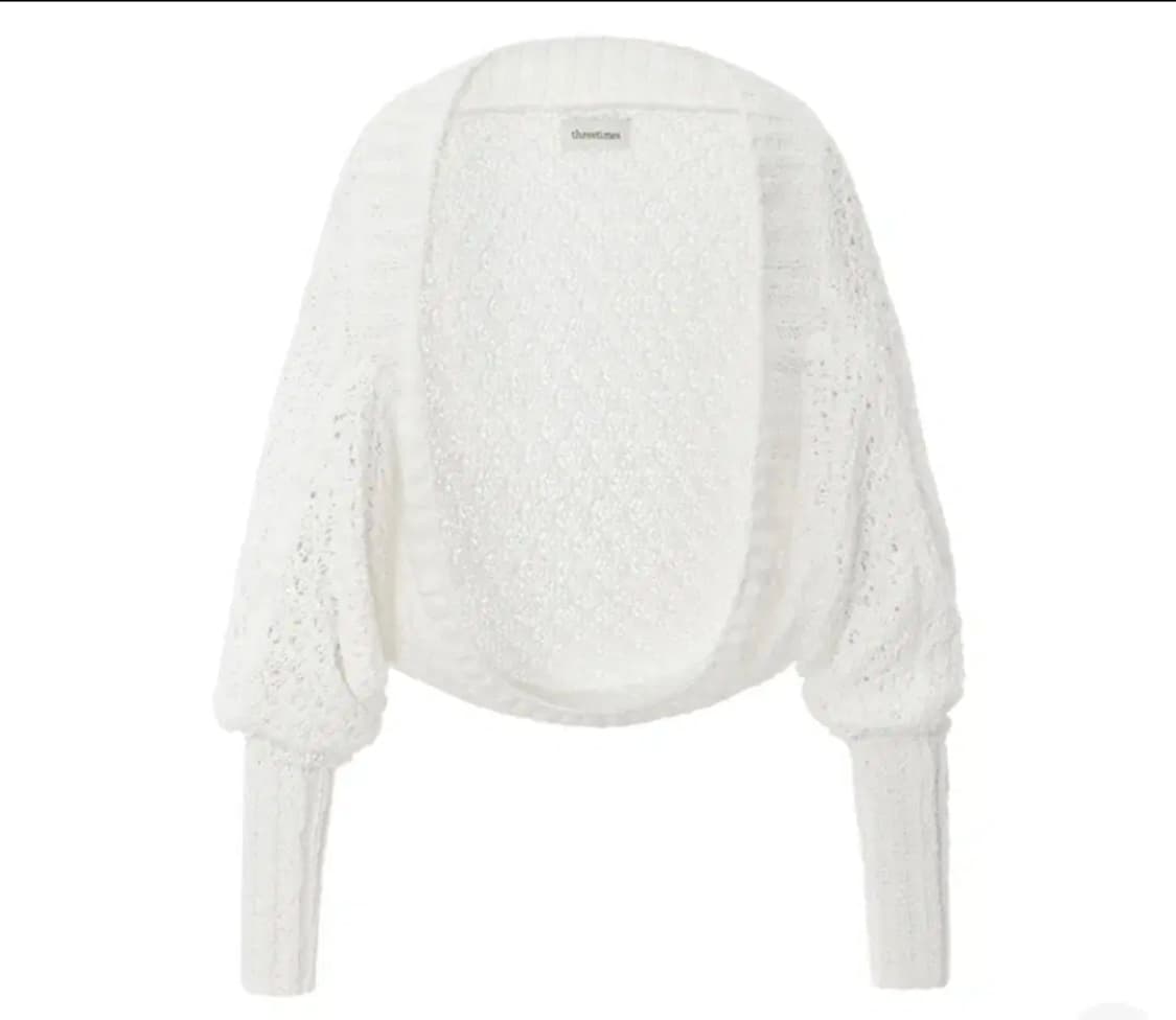 쓰리타임즈 포니 볼레로 새상품 택 ○ 상품이미지1