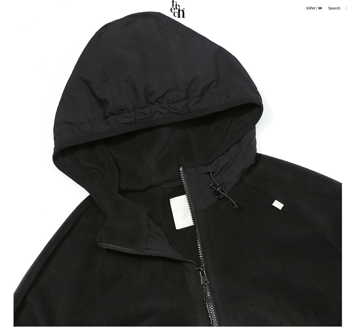 Fetch 패치 폴라텍 아노락 자켓 상품이미지2