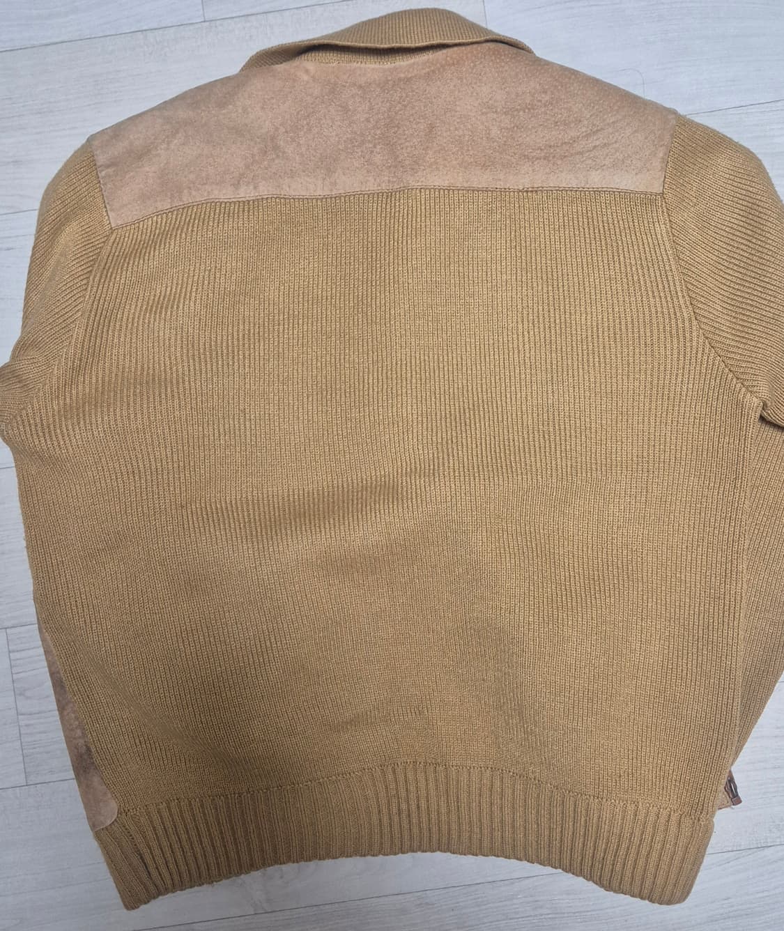 90's McGregor Suede & Knit Jacket L 상품이미지2
