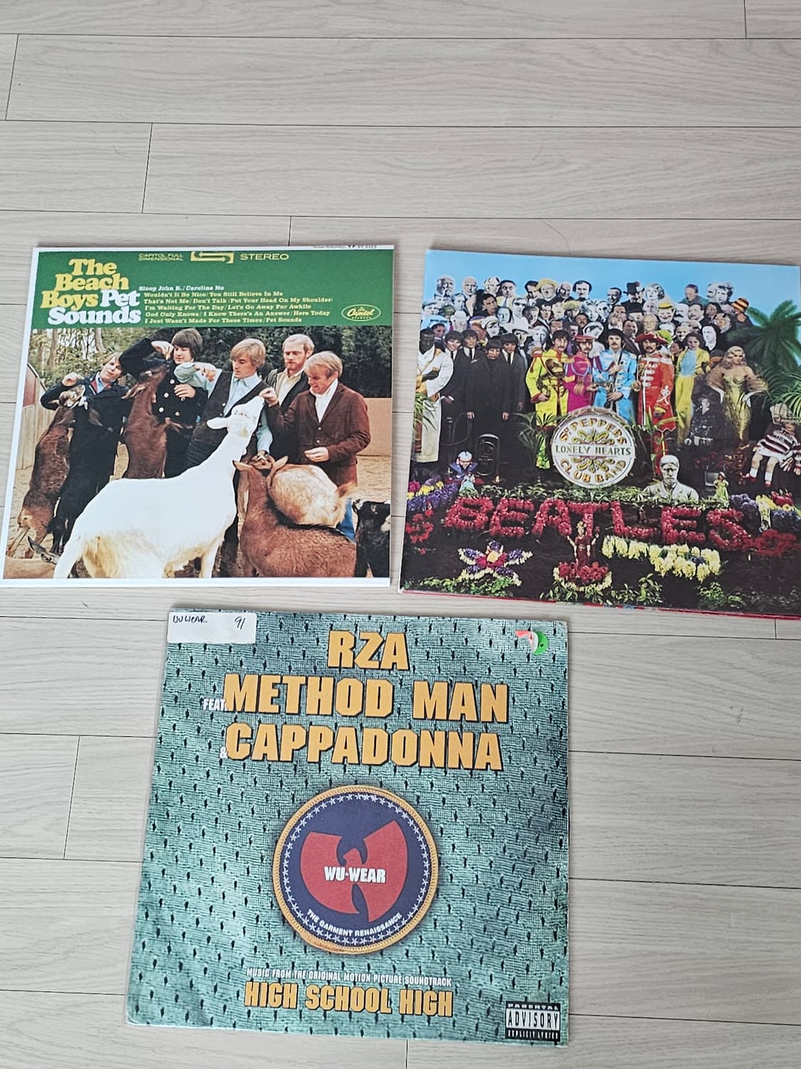 급처LP 일괄 비틀즈 ,우탱(희귀) ,비치보이스(개별 O) 상품이미지1