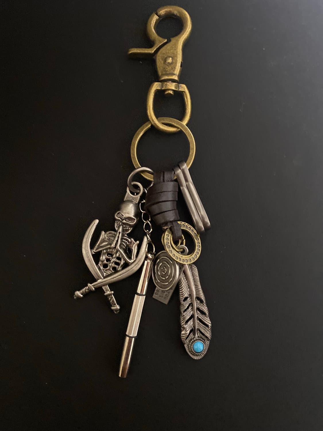 빈티지 펑크무드 스컬키링 상품이미지4