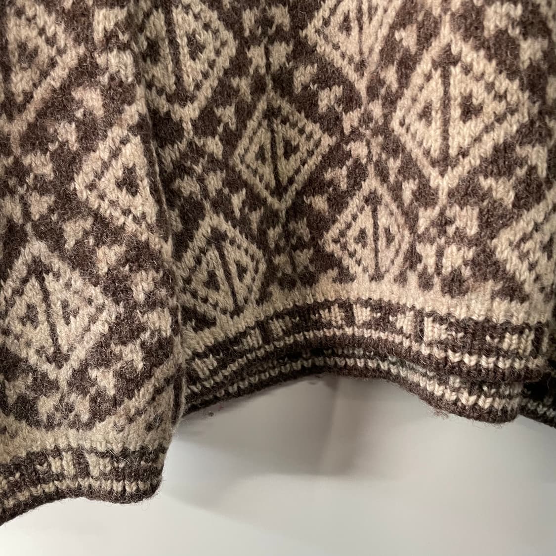 90s 엘엘빈 퓨어 울 노르딕 니트 상품이미지4