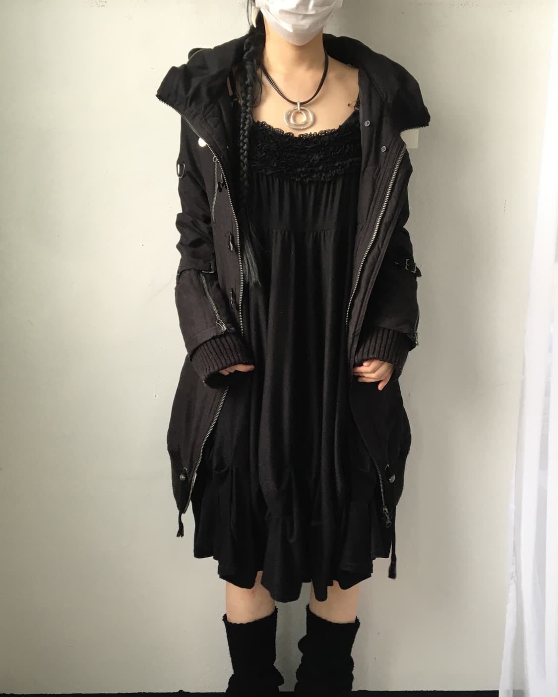 High neck filed jacket 상품이미지8