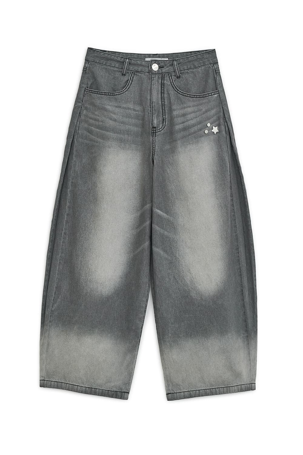 허그유어스킨 리락쿠마 데님 팬츠 그레이 S 코이세이오 미세키서울 지초이 상품이미지2