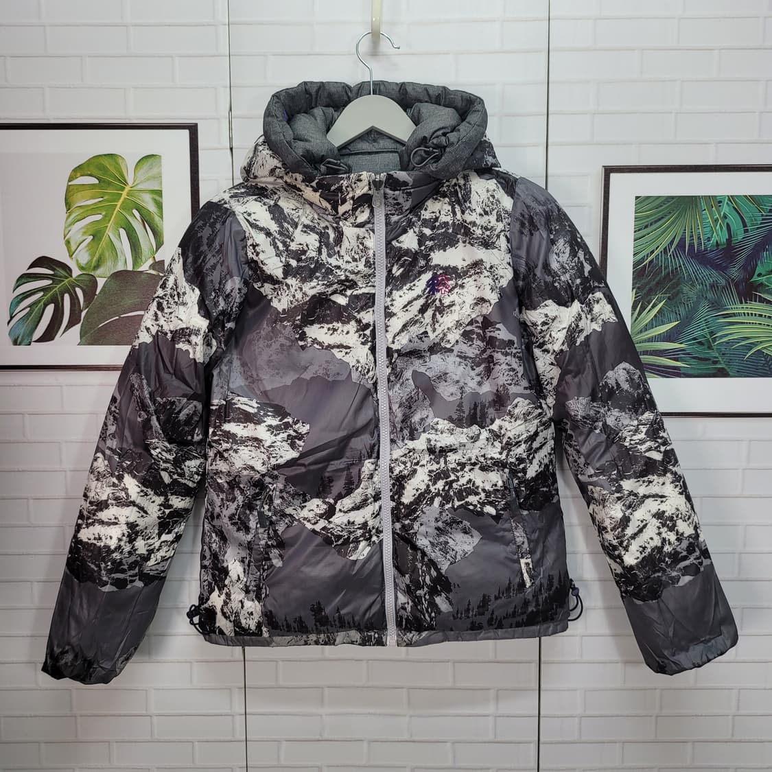 코오롱스포츠 700필파워 구스다운 양면 후드 패딩 자켓 90사이즈 상품이미지5