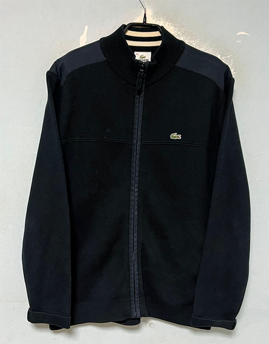 라코스테 남자 니트집업 가디건 추동 L 100 상품이미지1