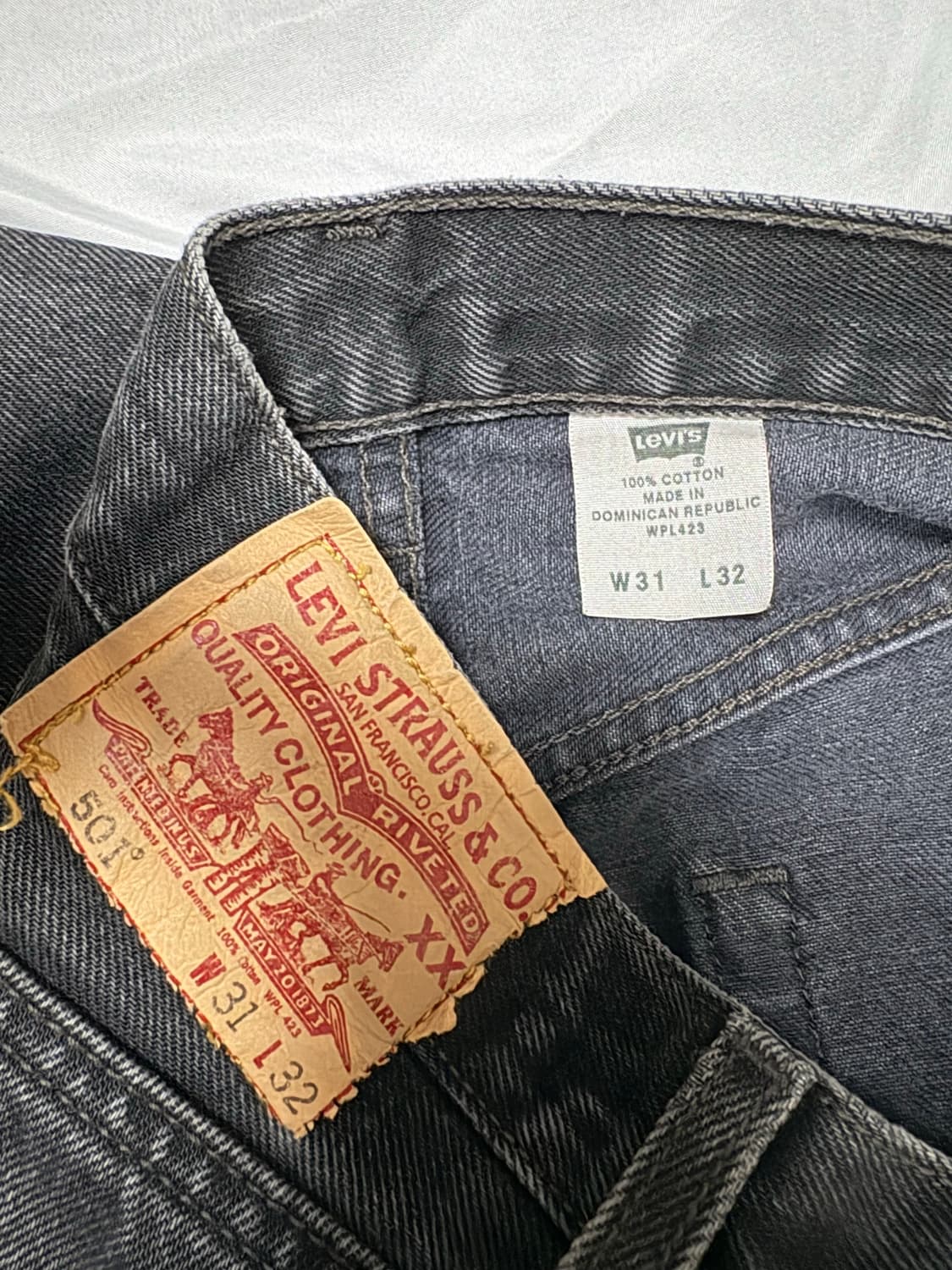 (31x32) 00s 리바이스 501 made in dominican 상품이미지9