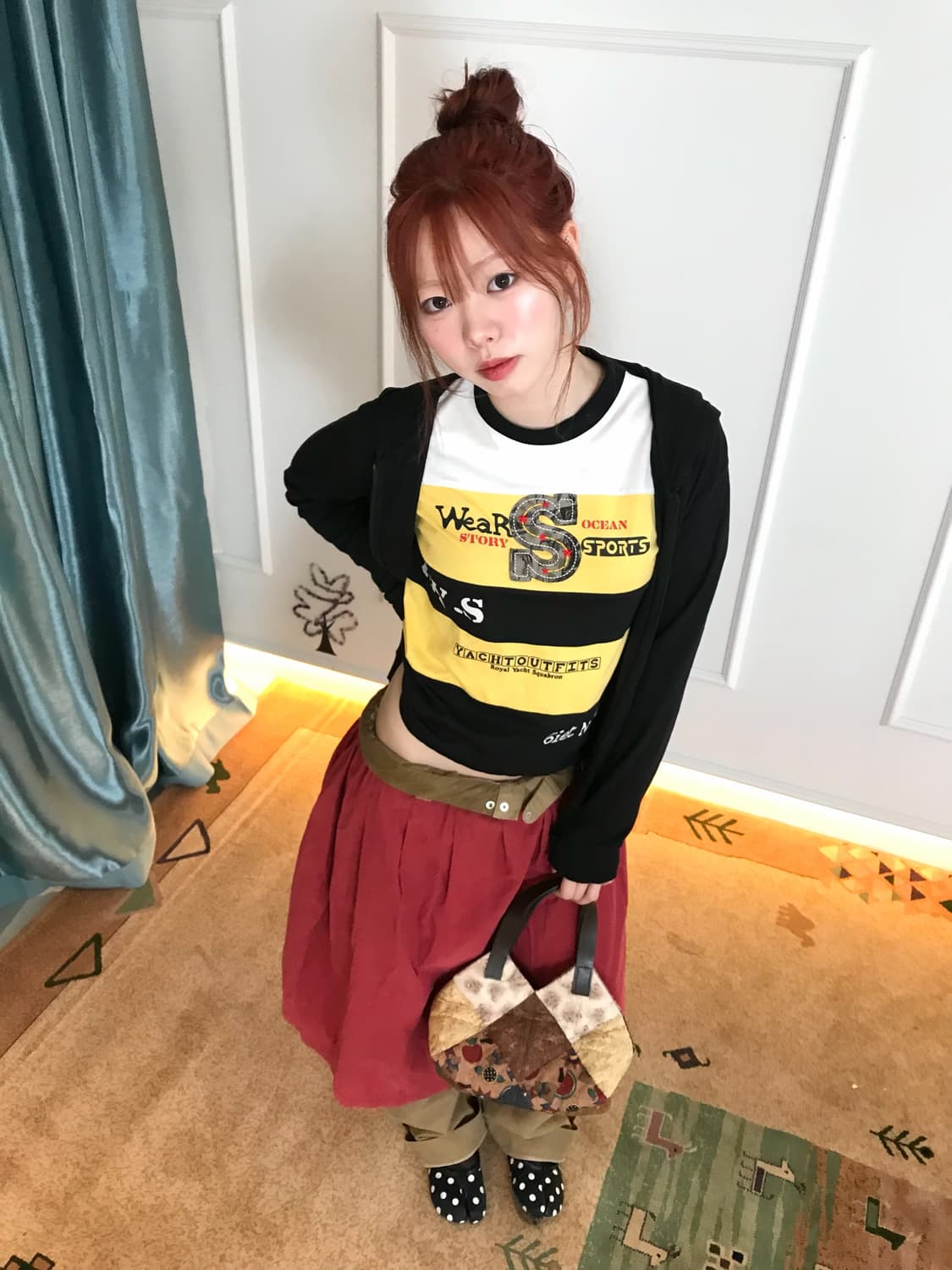 키치 두 방울 빈티지 꿀벌 룩🐝🍒 상품이미지4