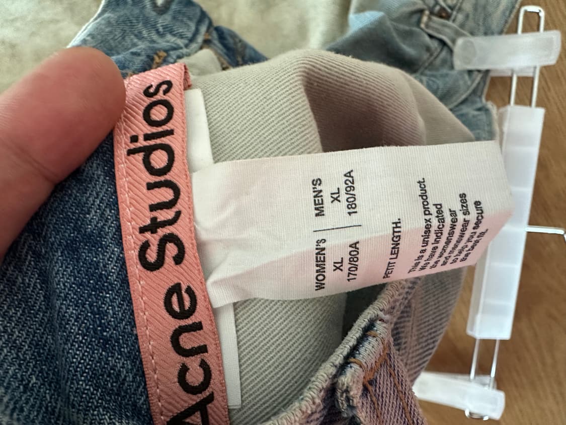 아크네 데님 팬츠 XL 상품이미지4