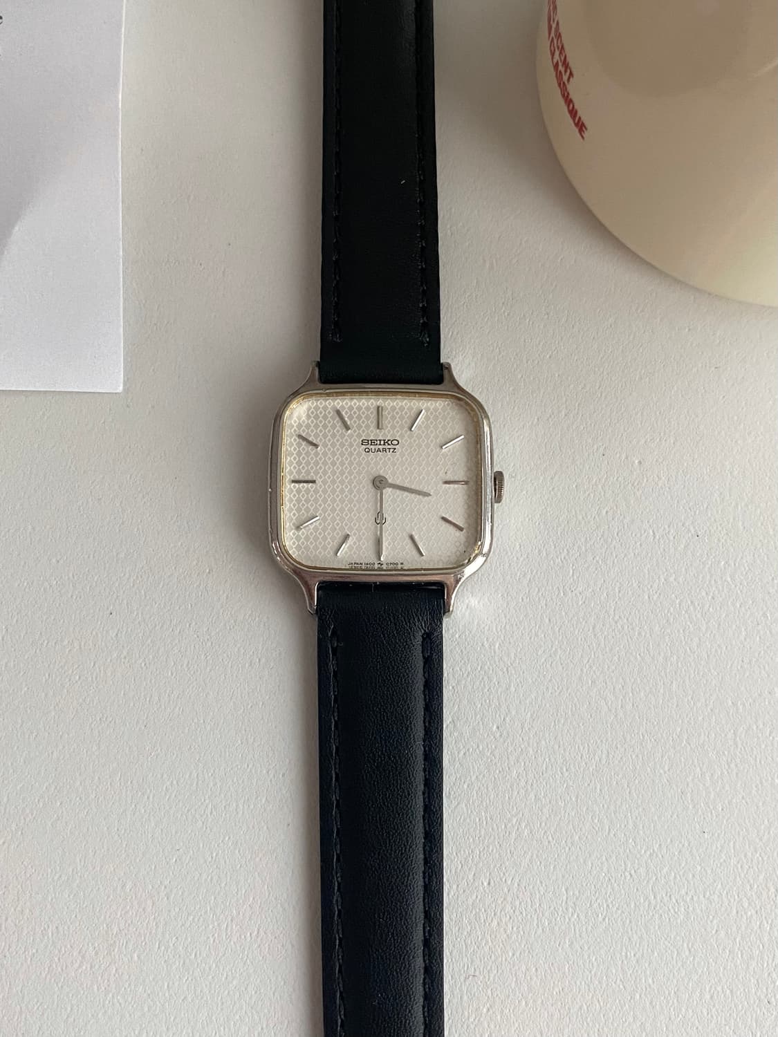 Seiko 스퀘어 쿼츠 상품이미지2