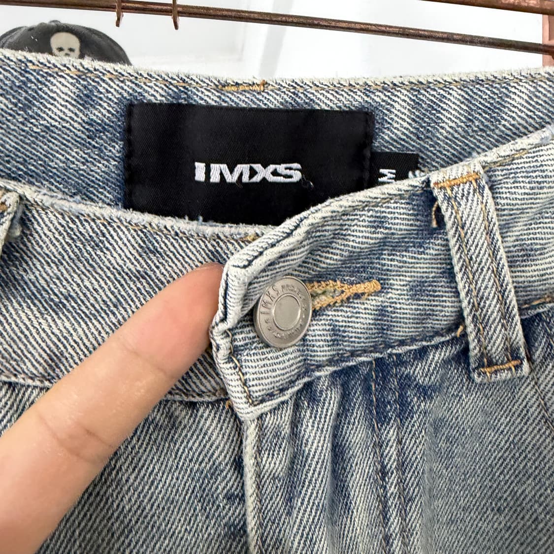 IMXS 멀티포켓 데님 카고 팬츠 상품이미지8