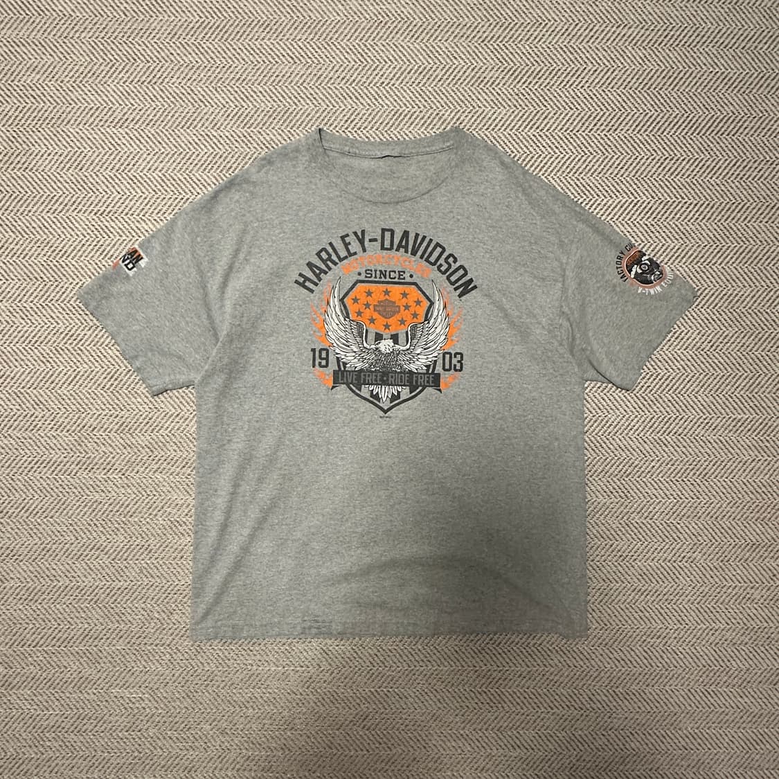 HARLEY DAVIDSON vintage t-shirt 상품이미지2