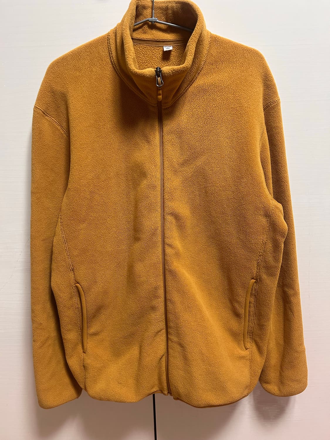 유니클로 후리스 자켓 L 머스타드 상품이미지1