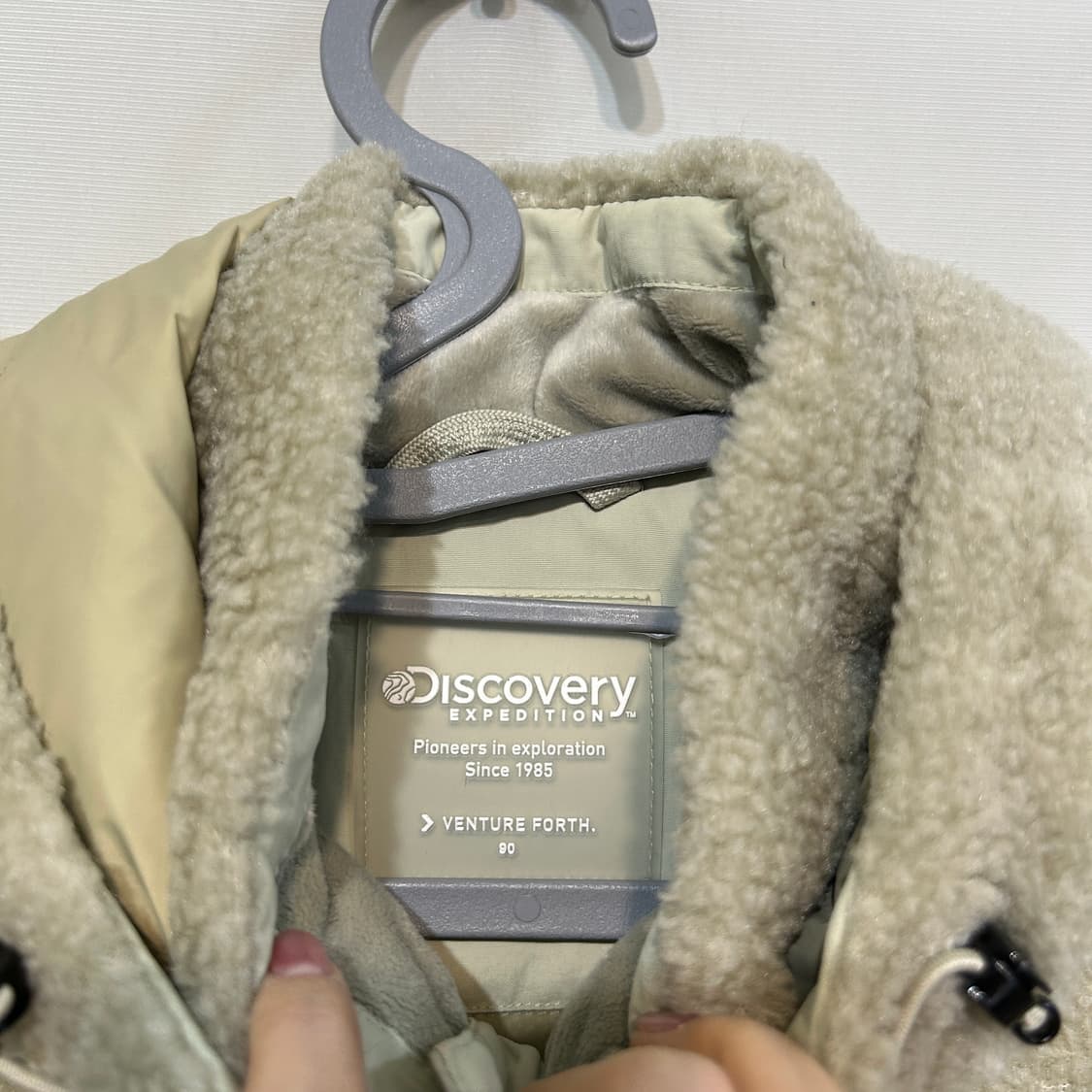 디스커버리 여성 뽀글이 후리스 90 상태최상 상품이미지2