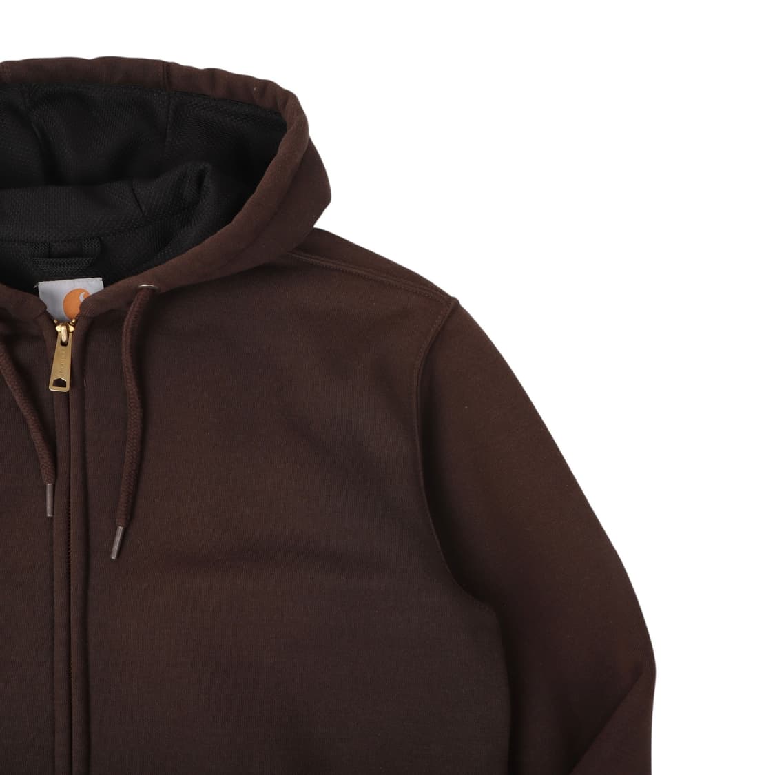 칼하트 다크브라운 레인디펜더 써멀 후드집업 상품이미지2