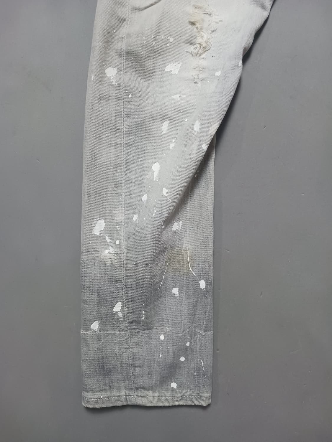 [30] 정품 디스퀘어드2 그레이워싱 섹시 트위스트진 청바지 상품이미지3