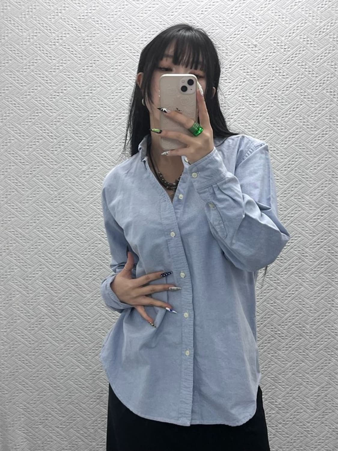 폴로 랄프로렌 캐주얼 옥스포드 긴팔 셔츠 XL C08666 상품이미지2