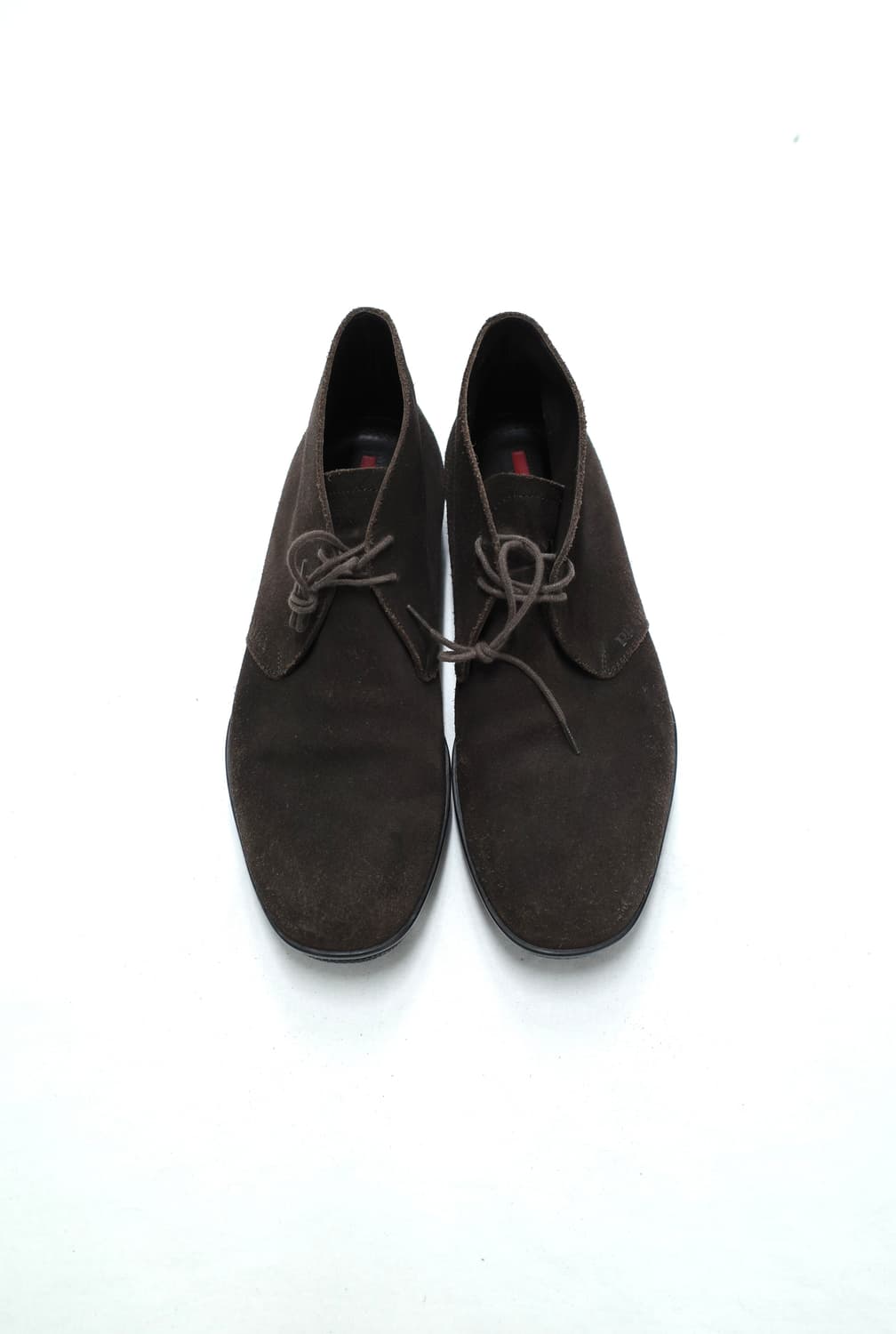 Prada Sport Suede Lace-Up Boots 상품이미지1