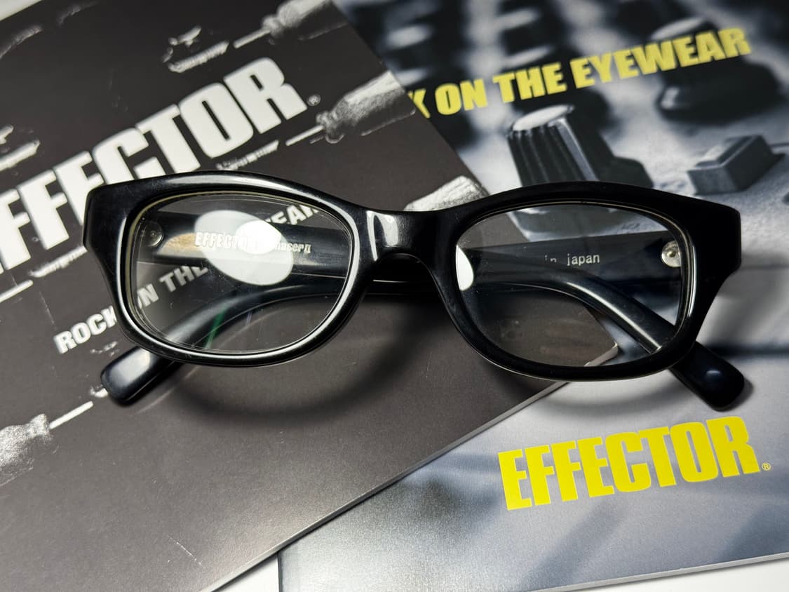  이펙터 EFFECTOR  일본제 볼드 뿔테 안경 0231 상품이미지1