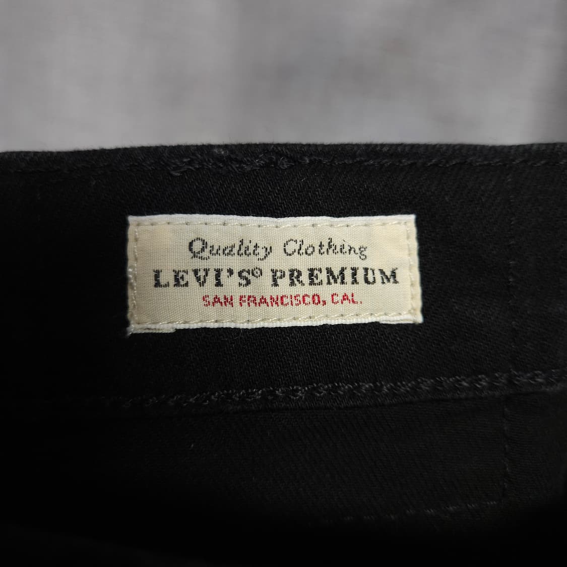 28 ) 리바이스 프리미엄 511 슬림핏 블랙 청바지 상품이미지6