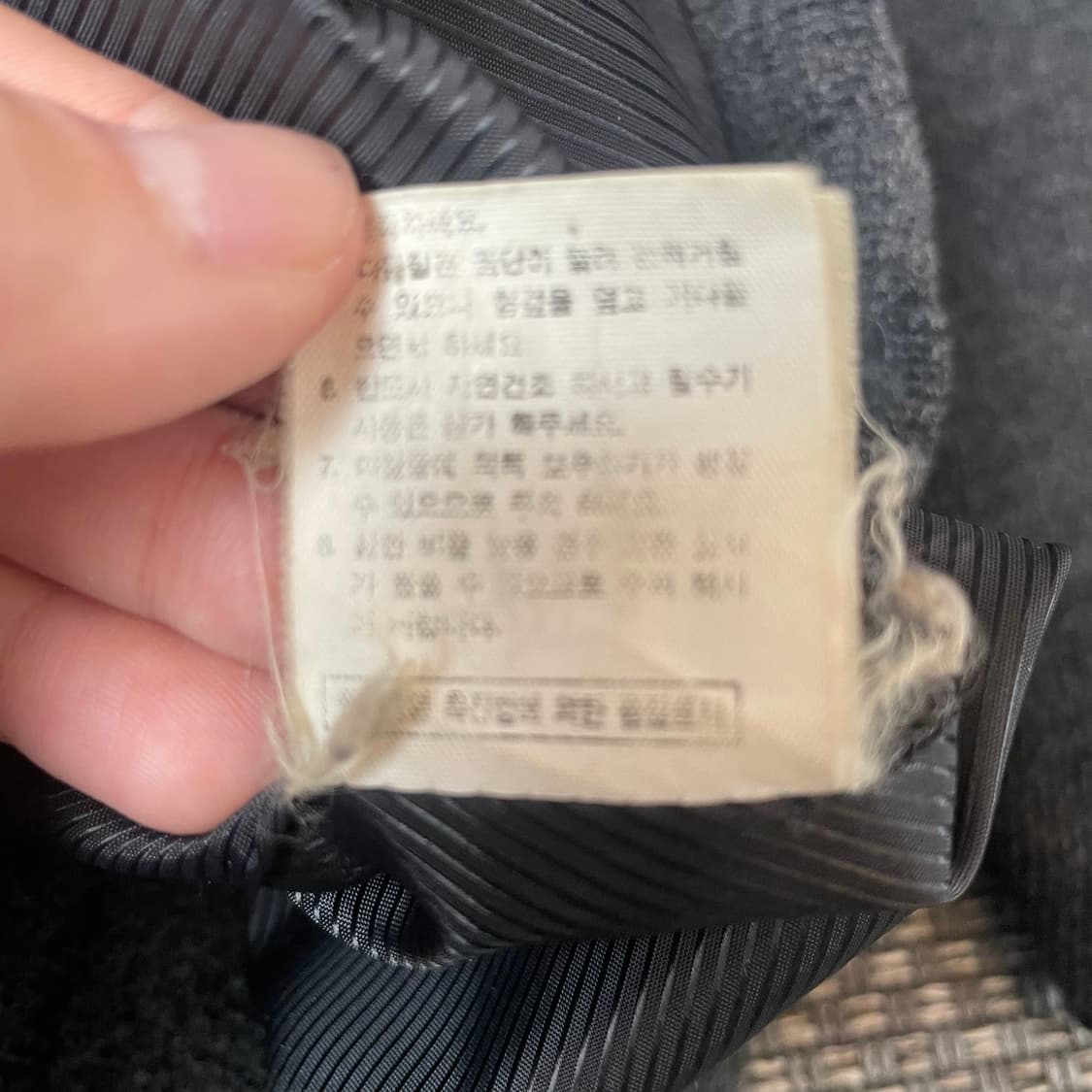 FALDOGOLF 모직 그레이 후드 코트 95 상품이미지7