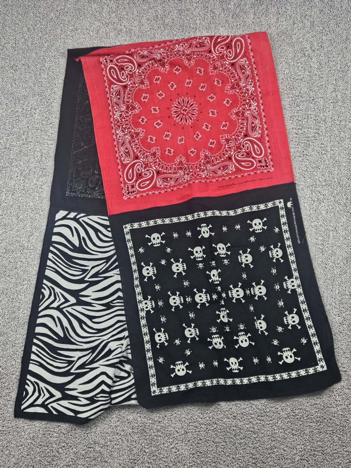 반다나 리워크 커스텀 스카프 머플러 / 10428 상품이미지3