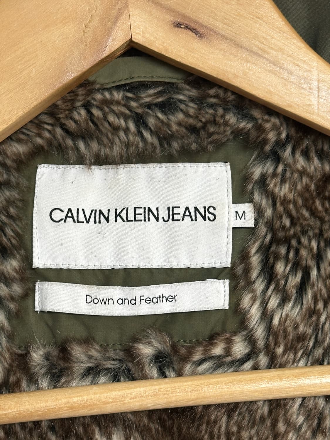 캘빈클라인 덕다운 야상패딩 상품이미지8