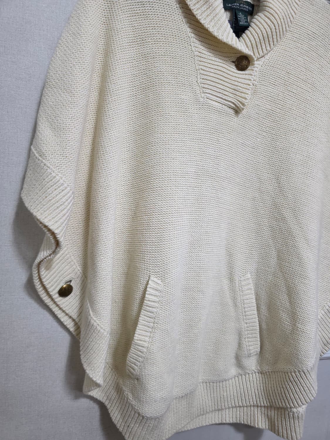 로렌랄프로렌 숄카라 케이프 니트 상품이미지5