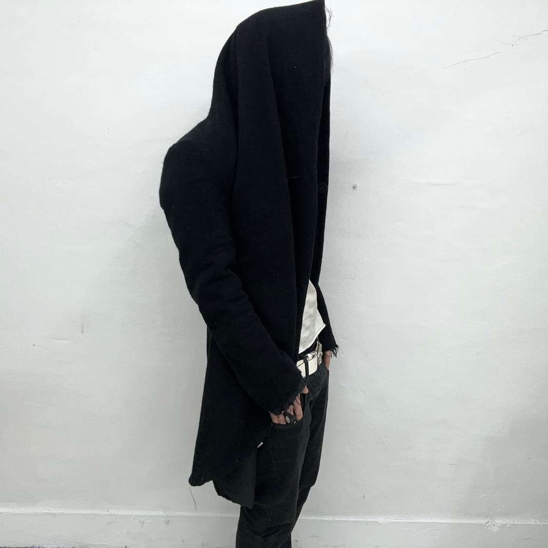 Xin damaged drape coat jacket 상품이미지3