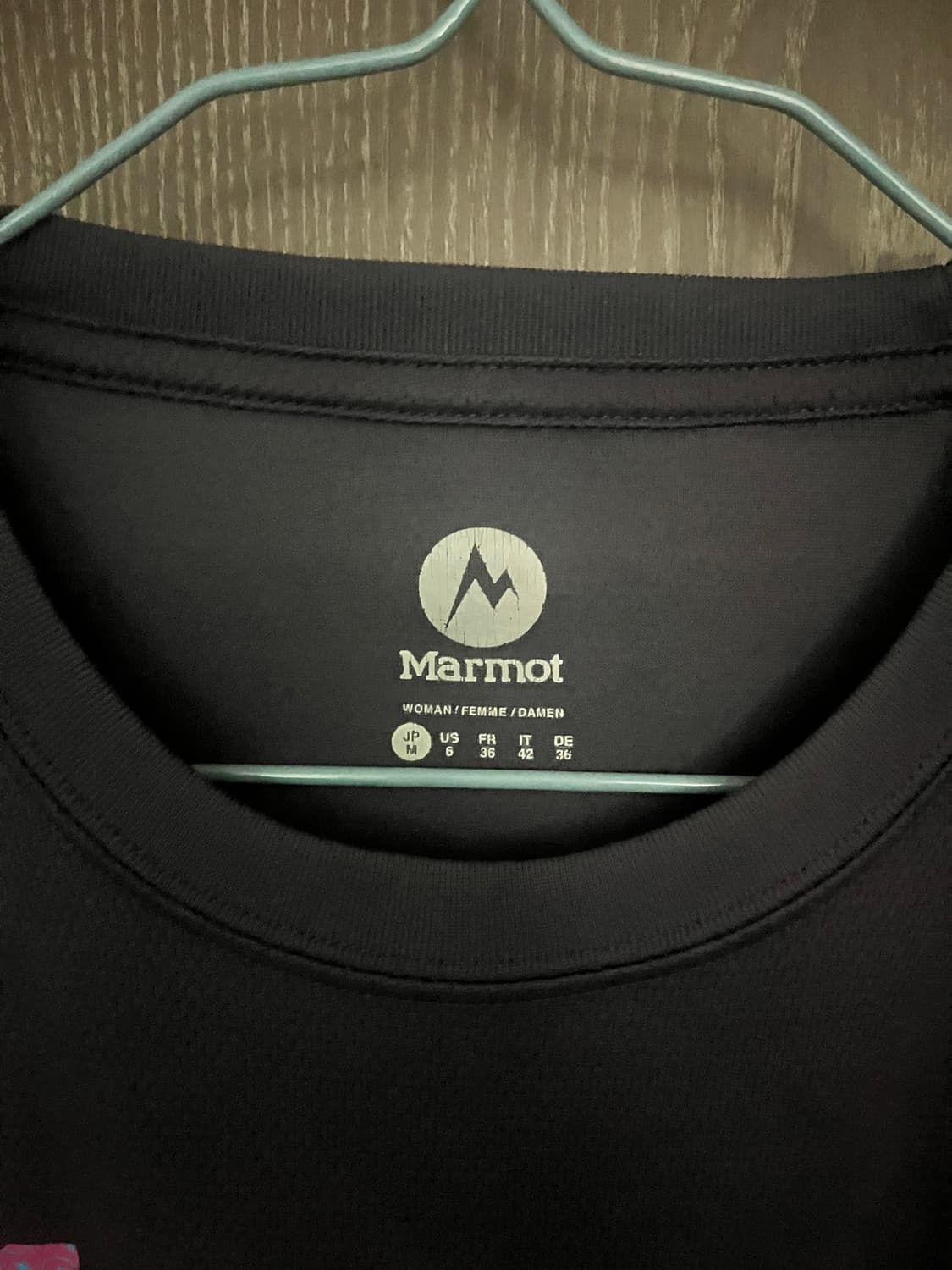 Marmot 기능성 보라 프린팅 티 상품이미지4