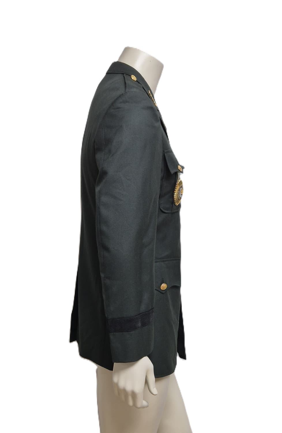 육군 구형 정보통신학교 통신 동계 위관 정복 전투복 상의 자켓 (M) 상품이미지3