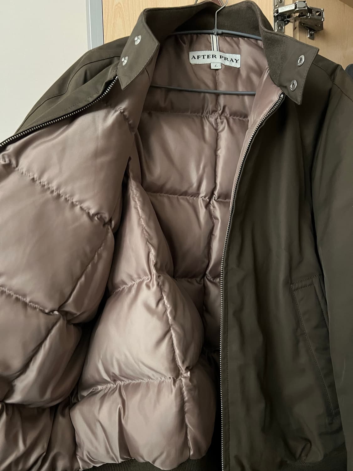 애프터프레이 리가즈 해링턴 다운 블루종 L 상품이미지3