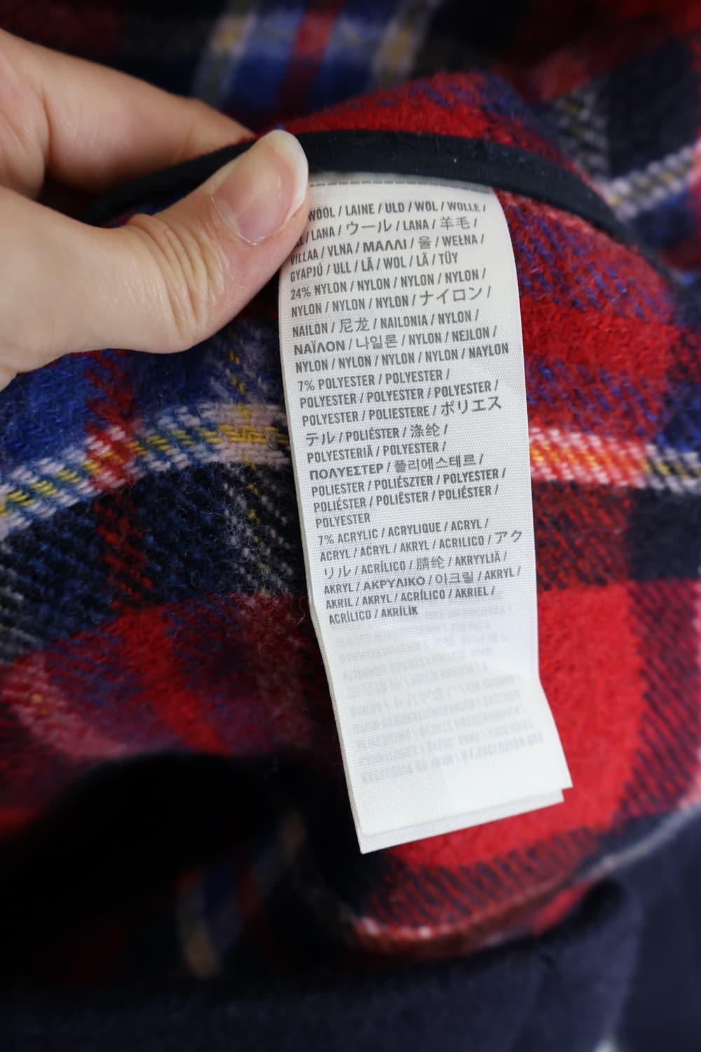 Abercrombie & Fitch Navy Wool Coats 상품이미지8