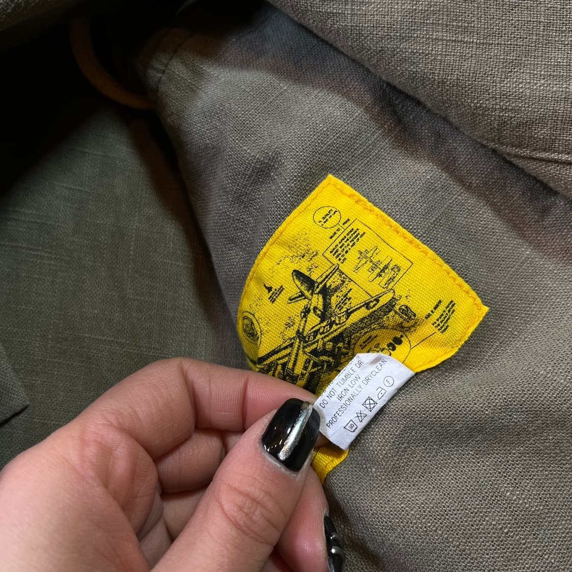 더 레스큐 린넨 카고 사파리 자켓 상품이미지6