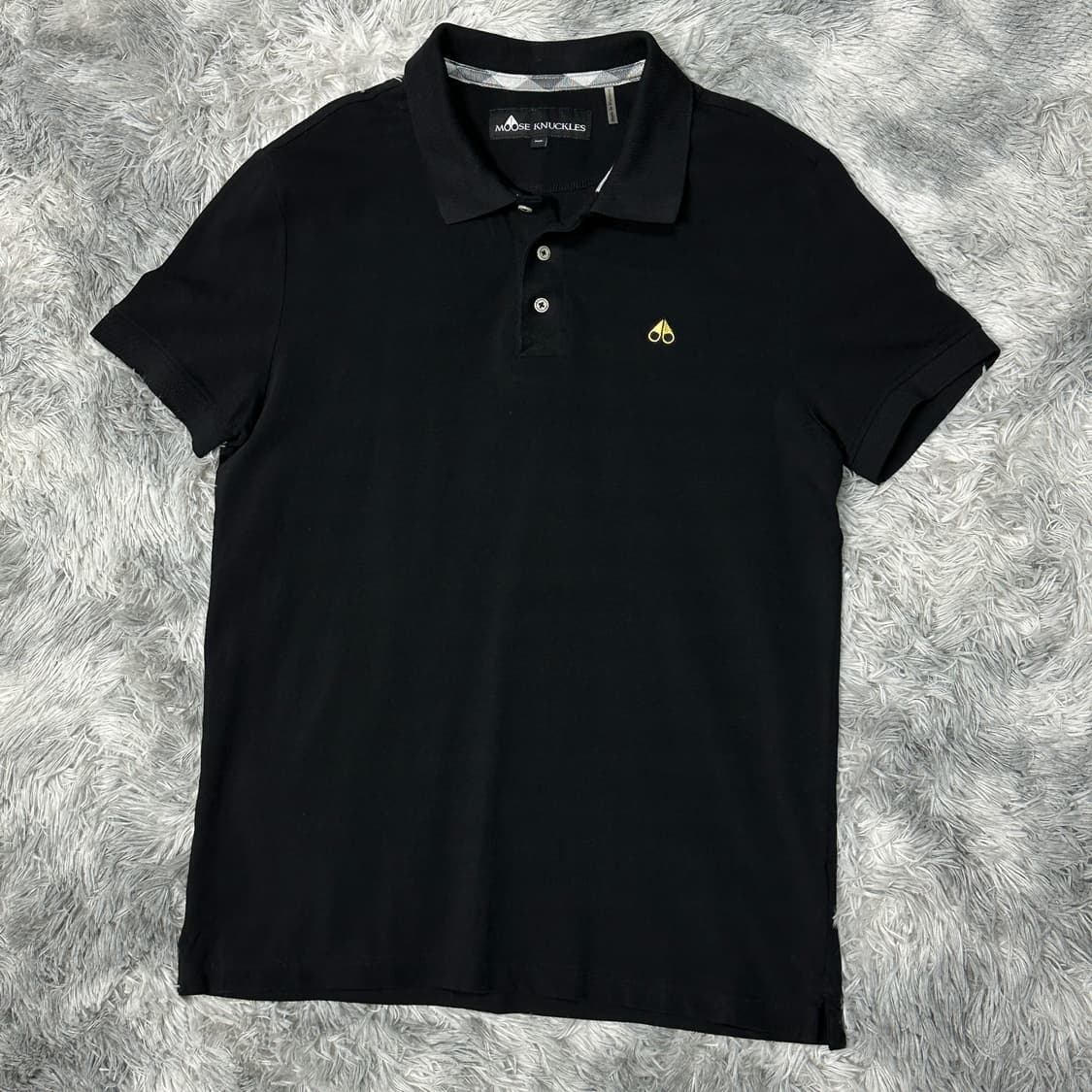 무스너클 블랙 폴로 반팔티  상품이미지1